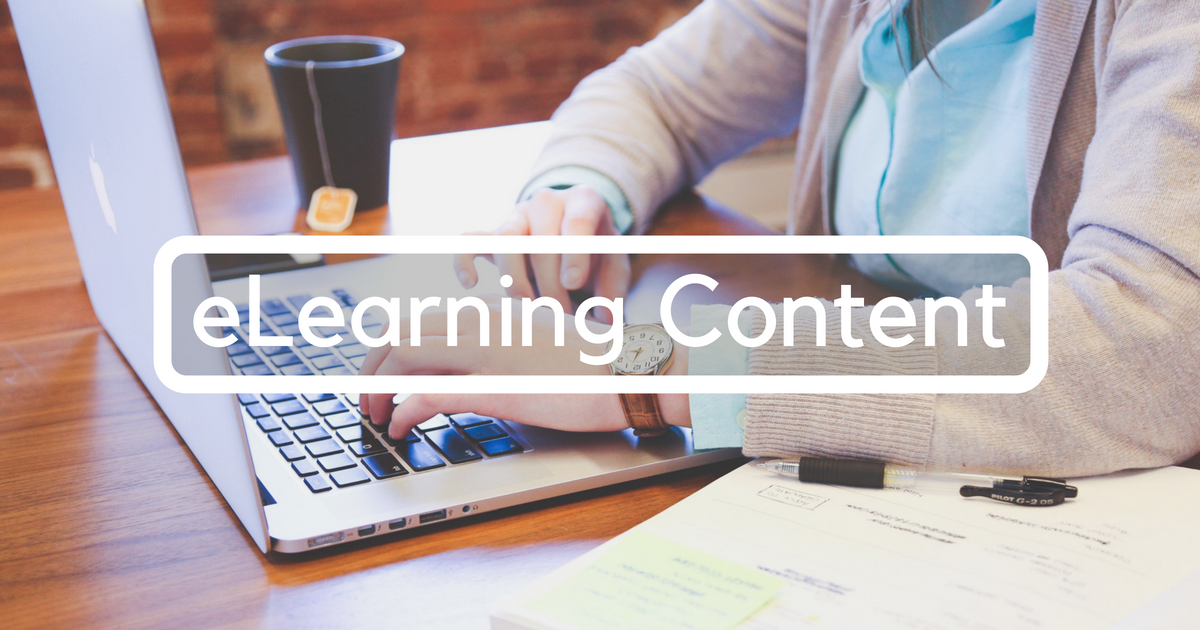 eLearning content